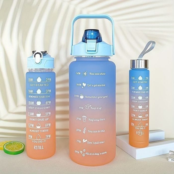 3 set plastic bottle