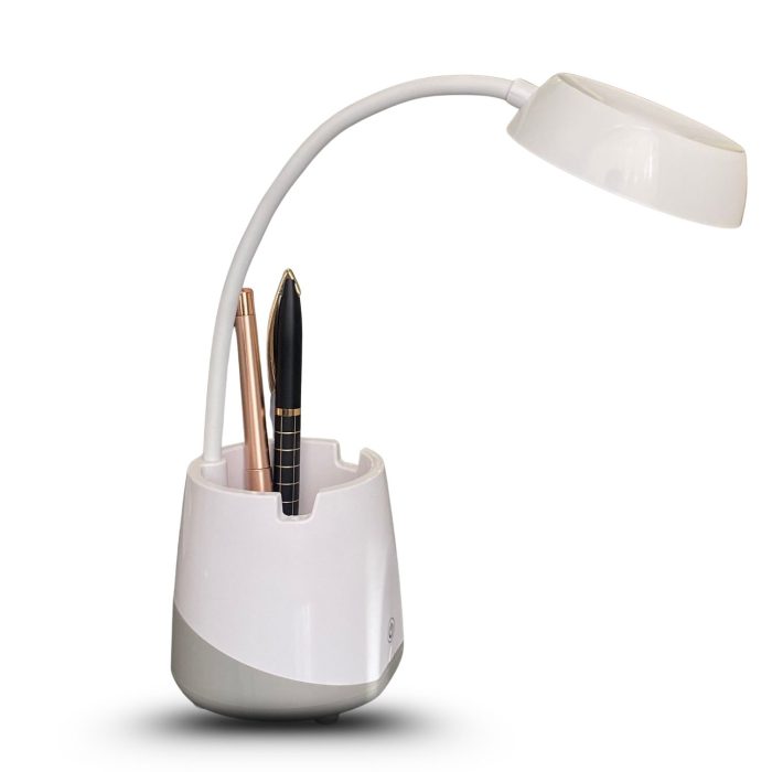 Flexible LED Desk Lamp with Pen Holder – OL Corporate Gifts